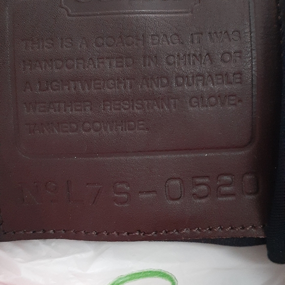 Coach leather backpack - Picture 5 of 5